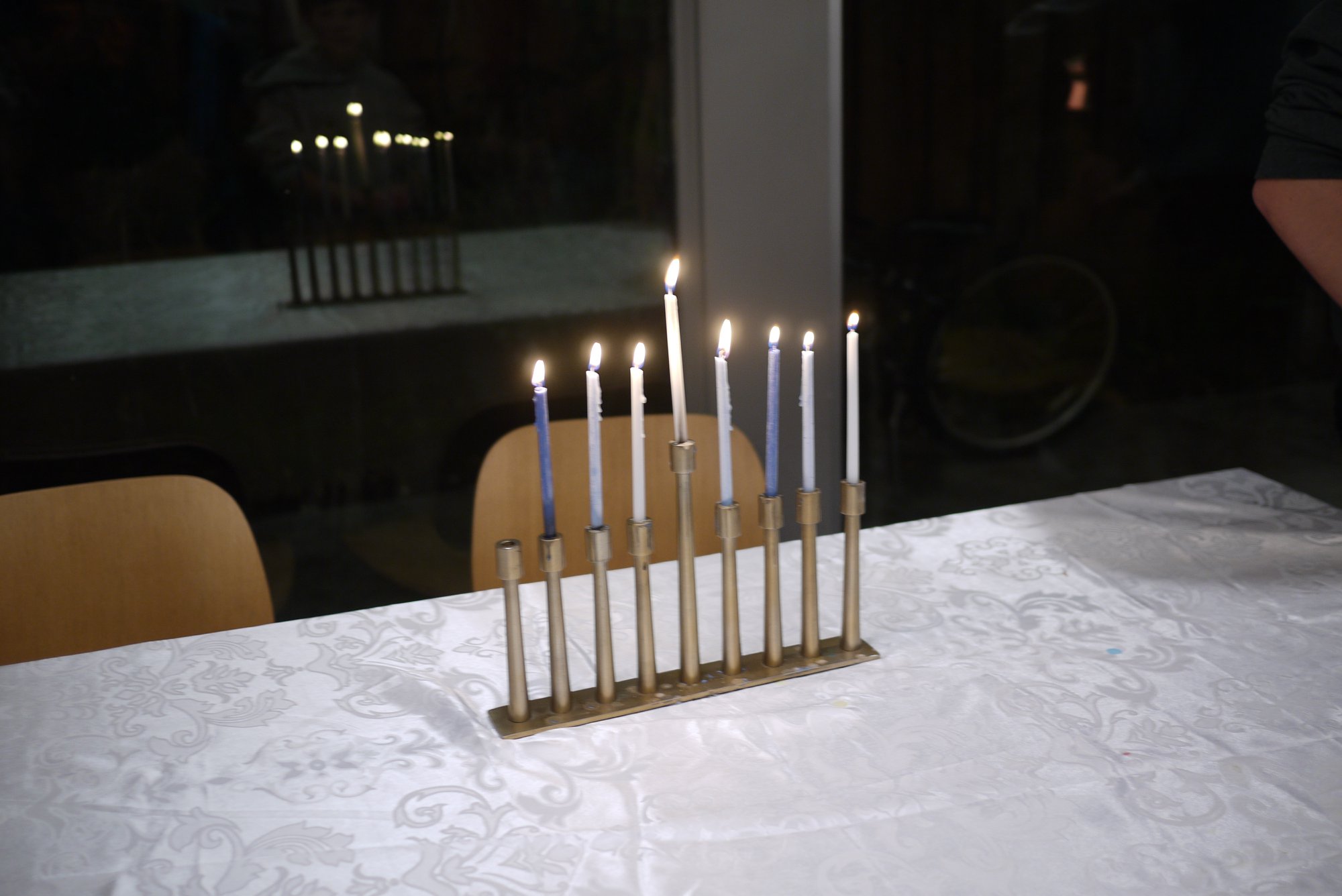 Group of people celebrating on stage