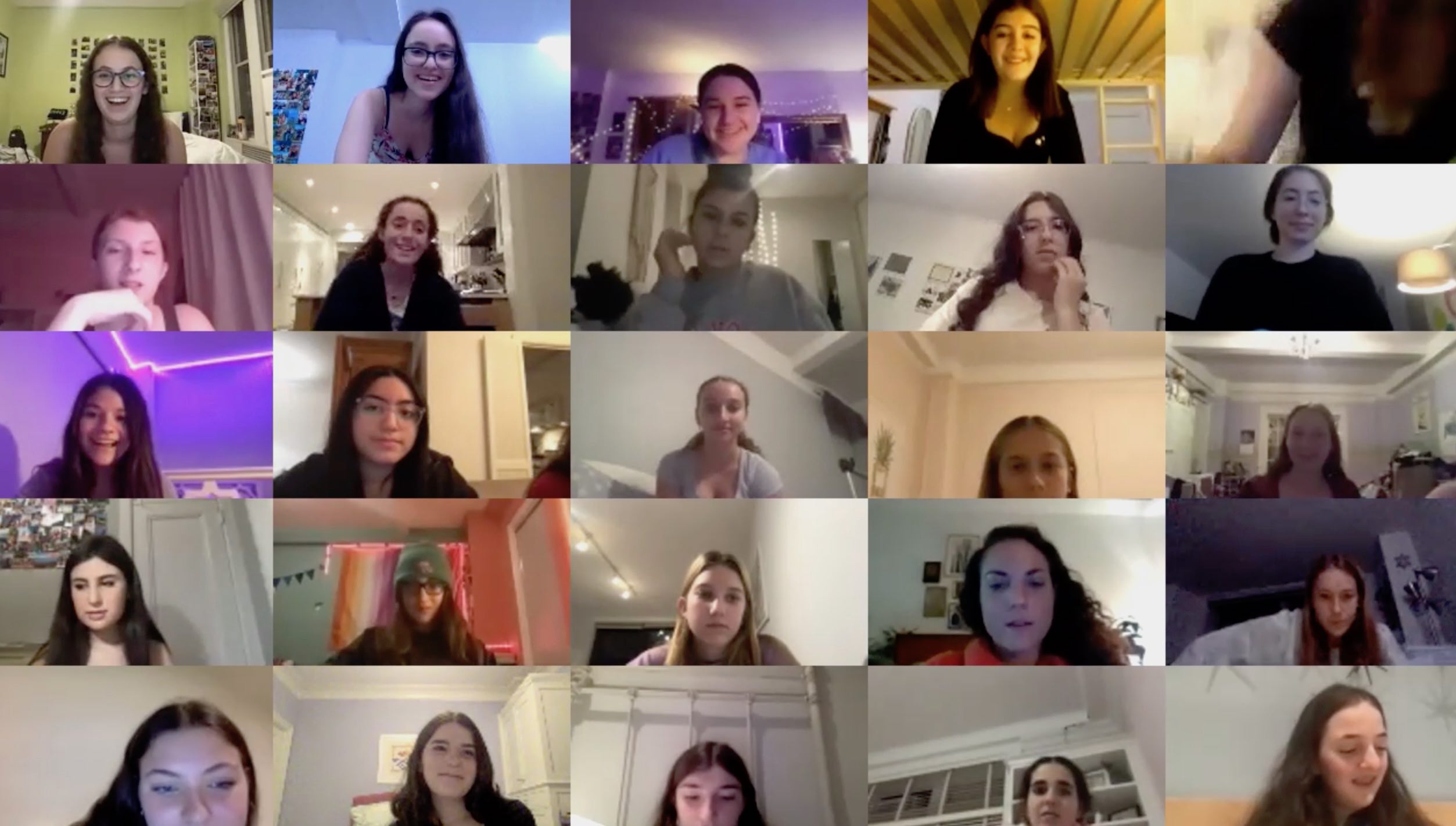 Group of people celebrating on stage