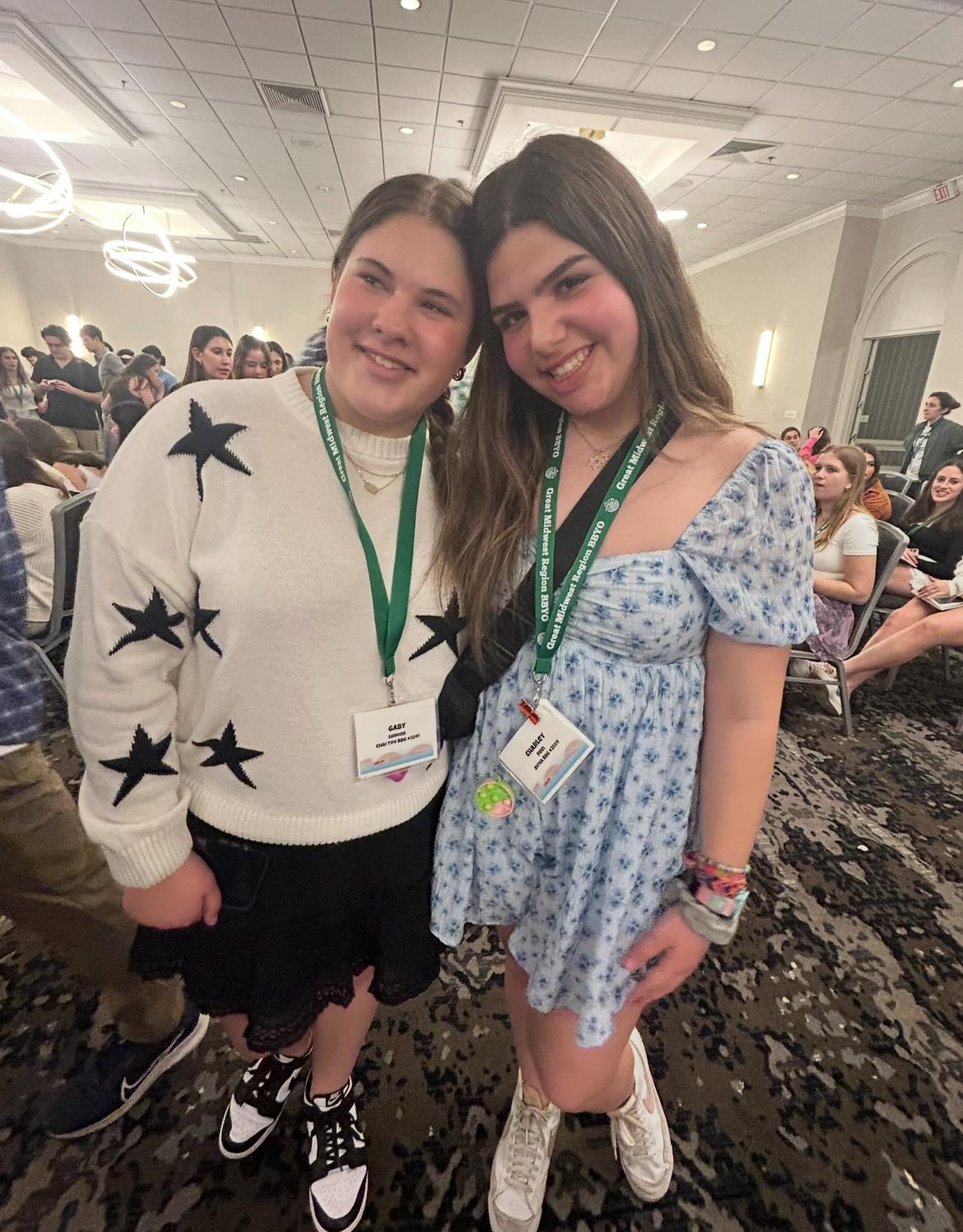 Group of people celebrating on stage