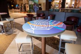 Group of people celebrating on stage