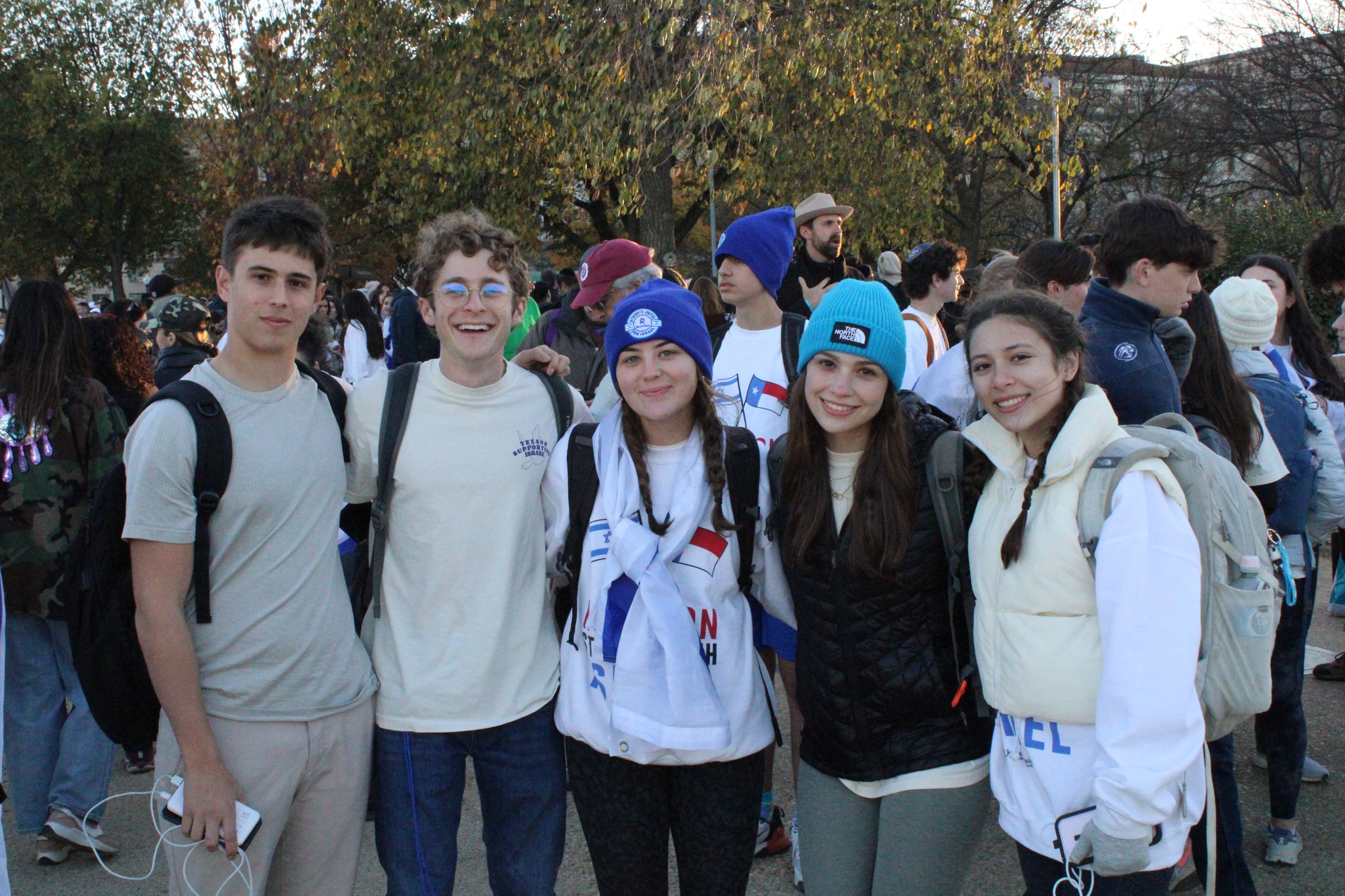 Group of people celebrating on stage