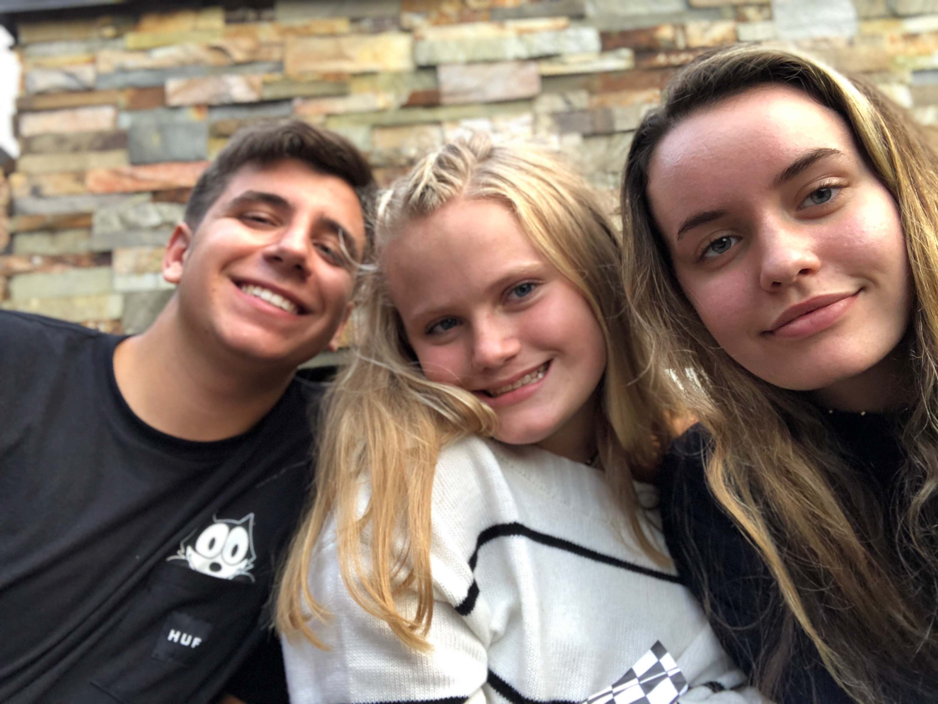 Group of people celebrating on stage