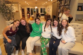 Group of people celebrating on stage