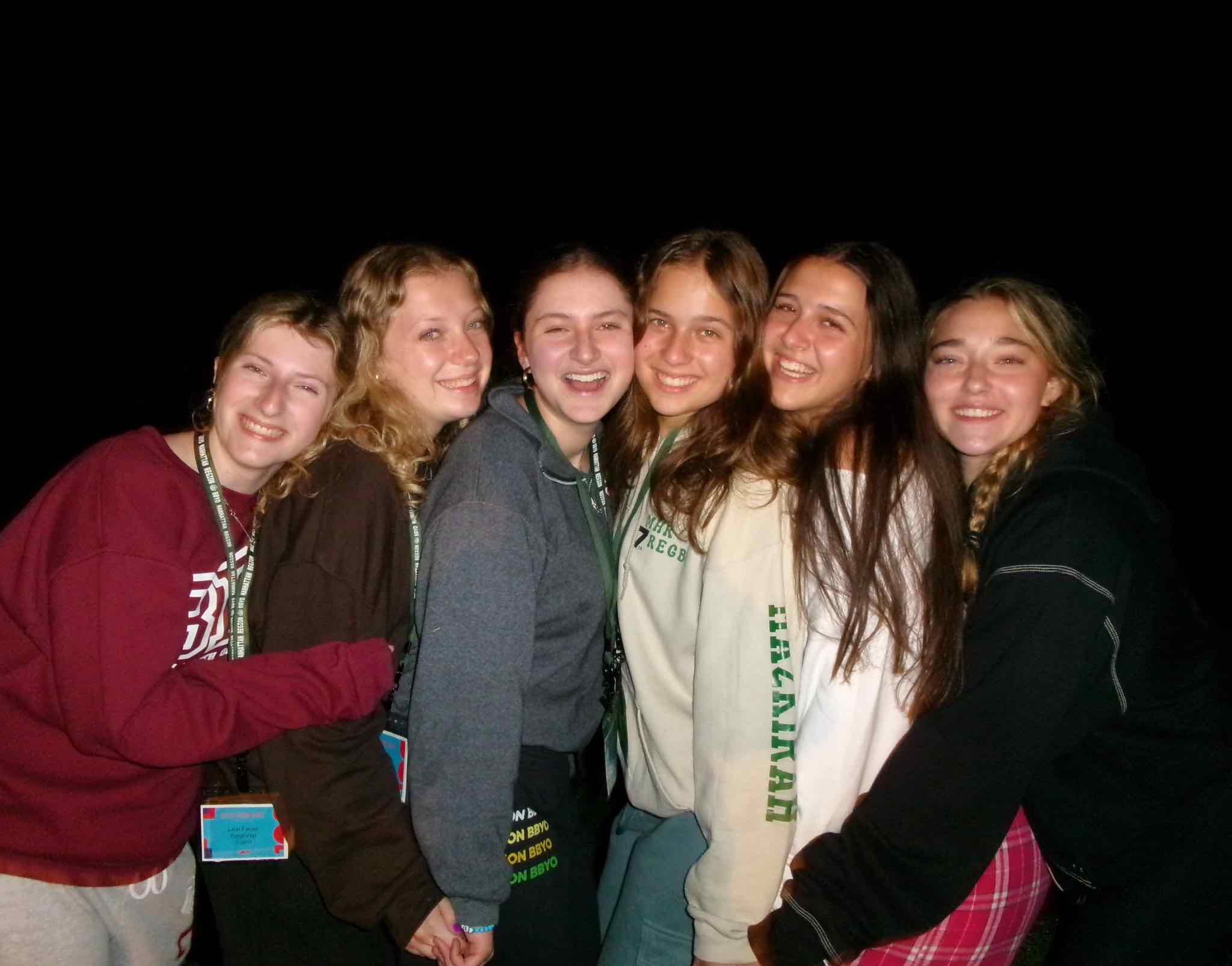 Group of people celebrating on stage