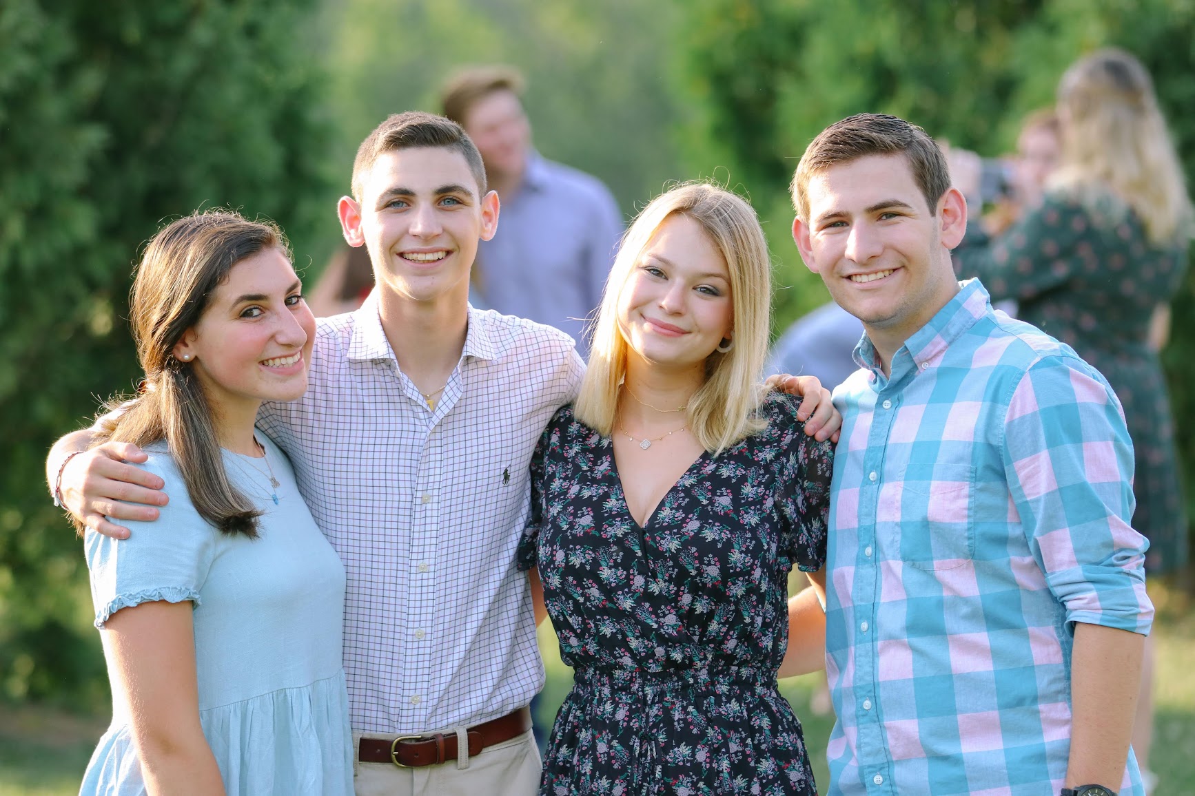 Group of people celebrating on stage