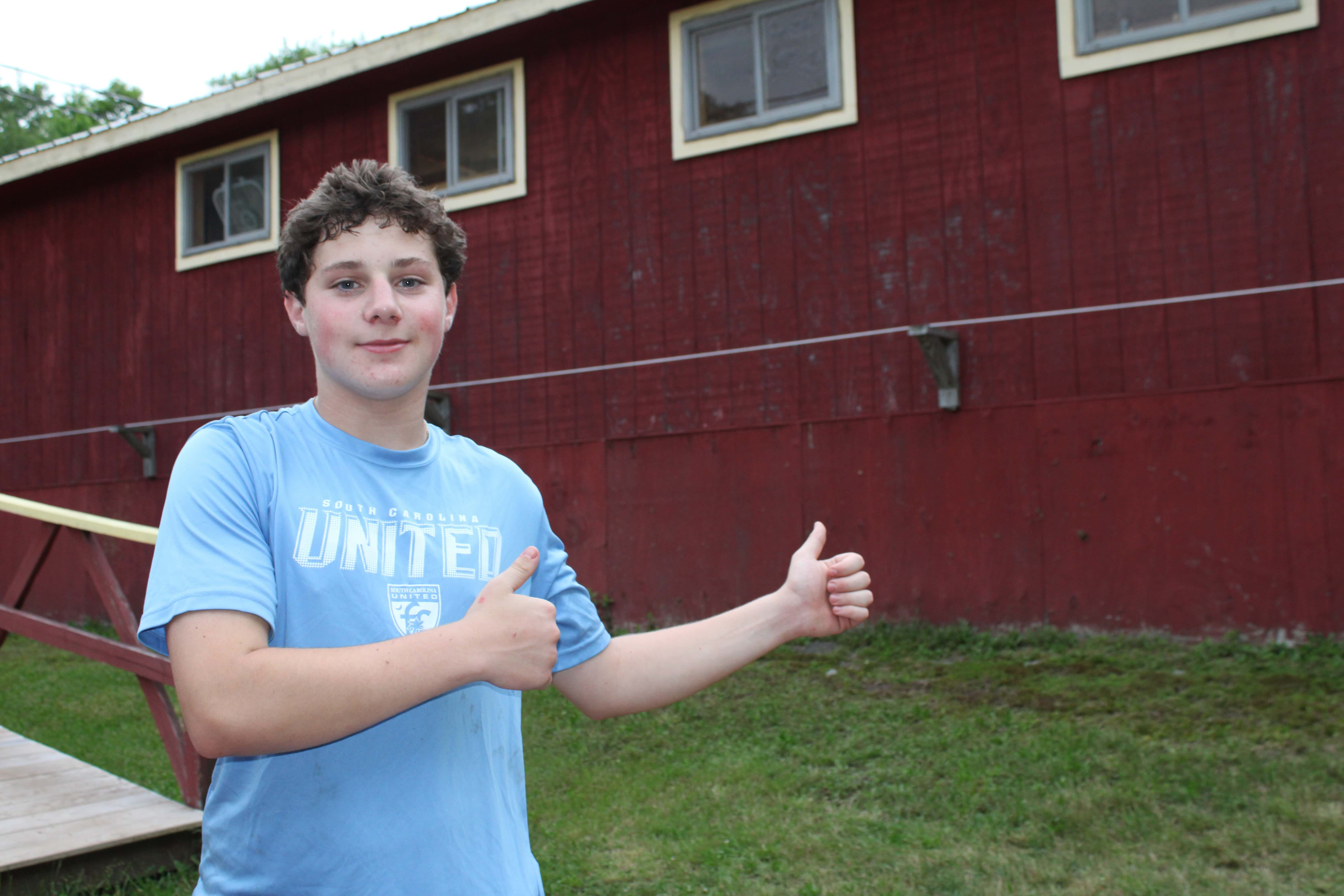 Group of people celebrating on stage