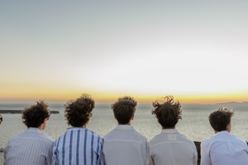 Group of people celebrating on stage