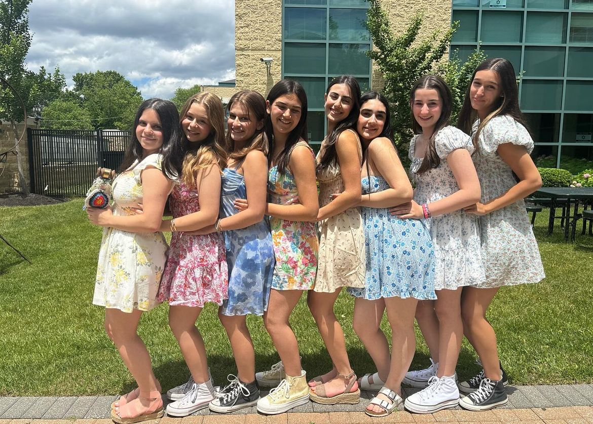 Group of people celebrating on stage