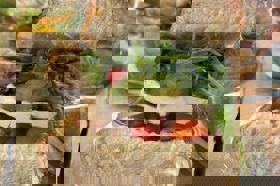 Group of people celebrating on stage