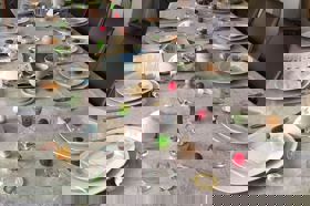 Group of people celebrating on stage