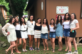 Group of people celebrating on stage