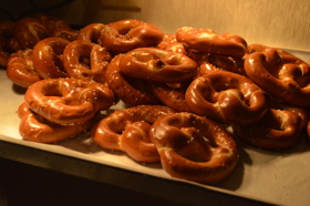 Group of people celebrating on stage