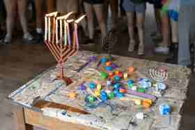 Group of people celebrating on stage