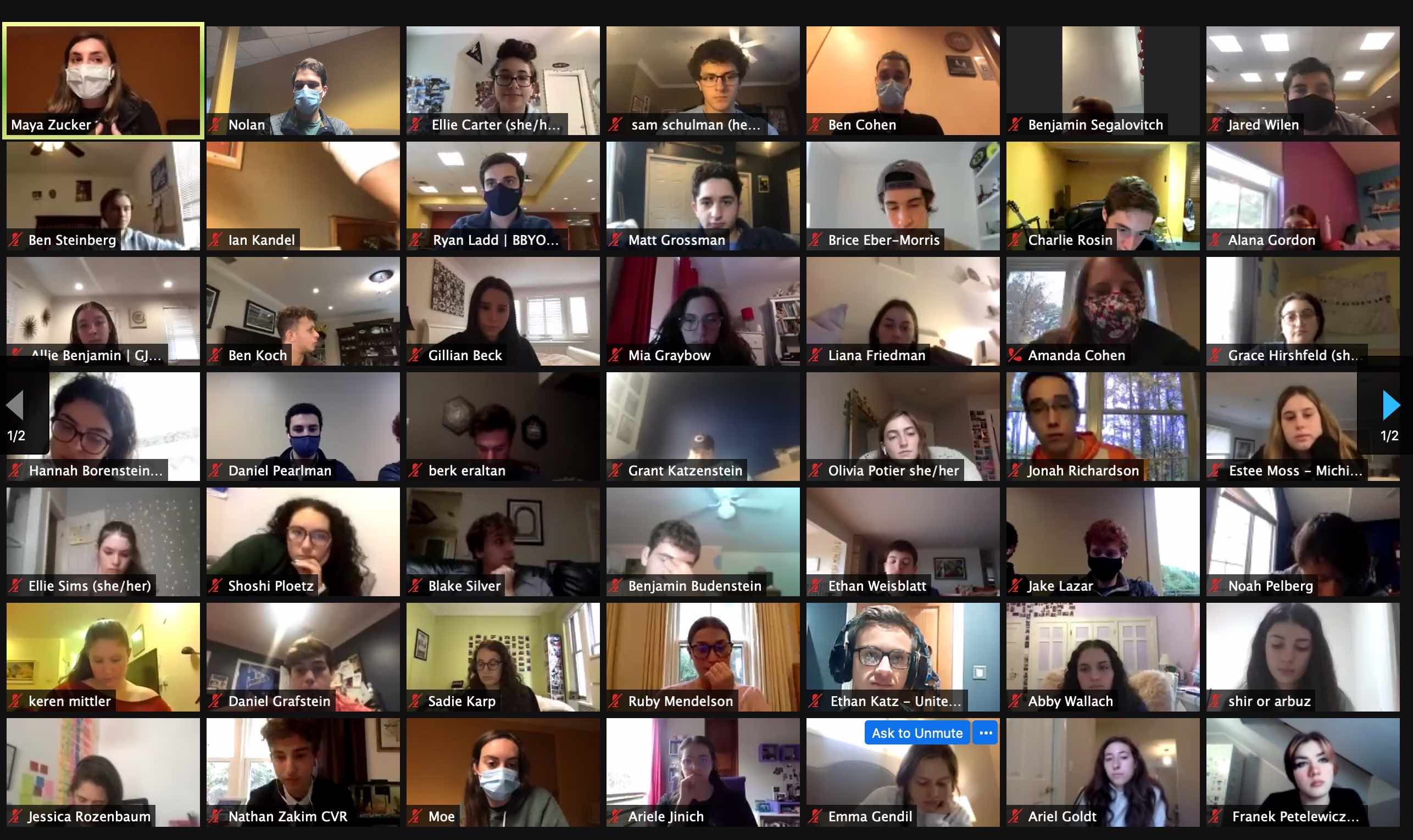 Group of people celebrating on stage