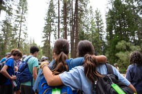 Group of people celebrating on stage