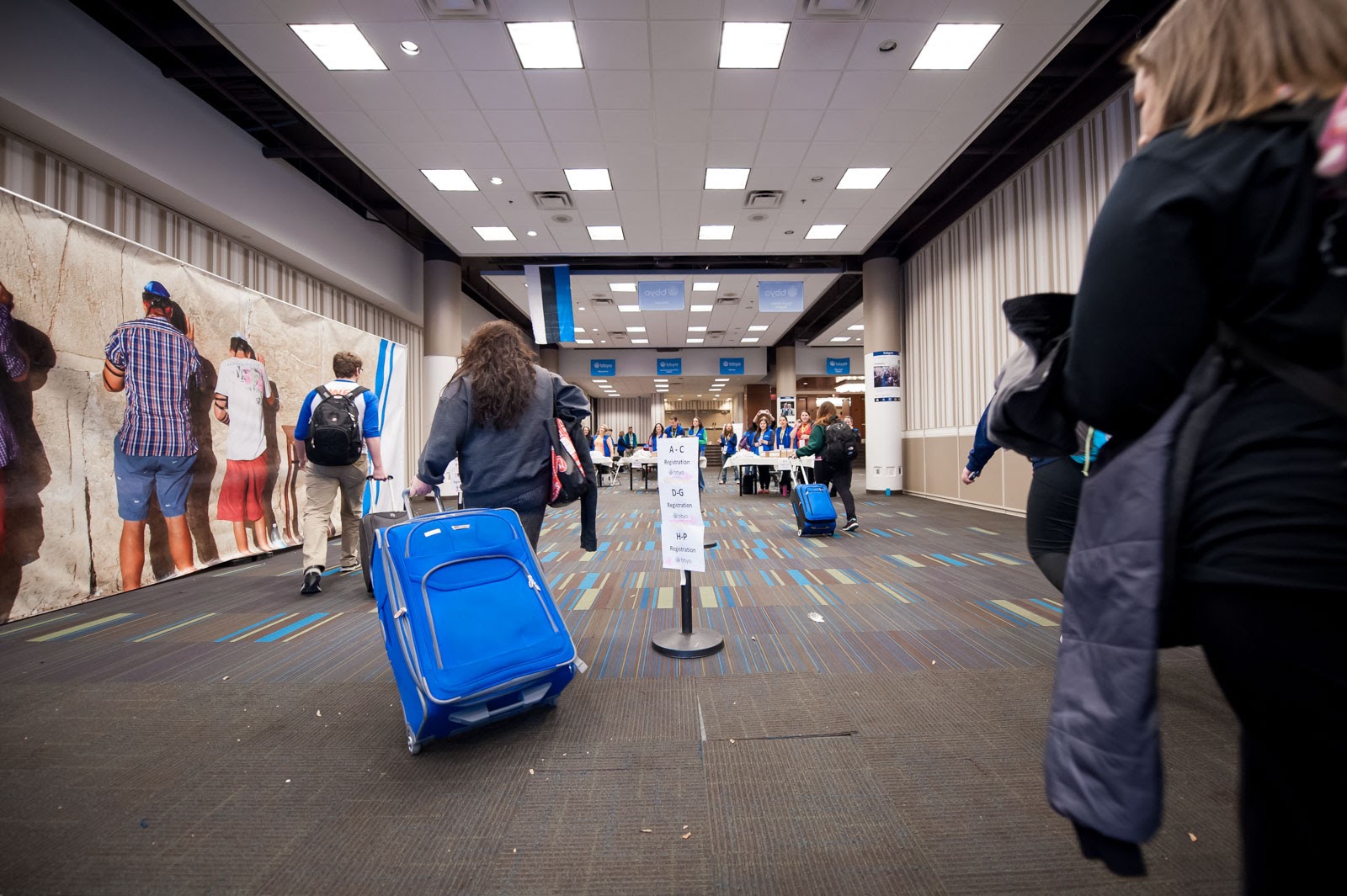 Group of people celebrating on stage