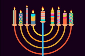 Group of people celebrating on stage