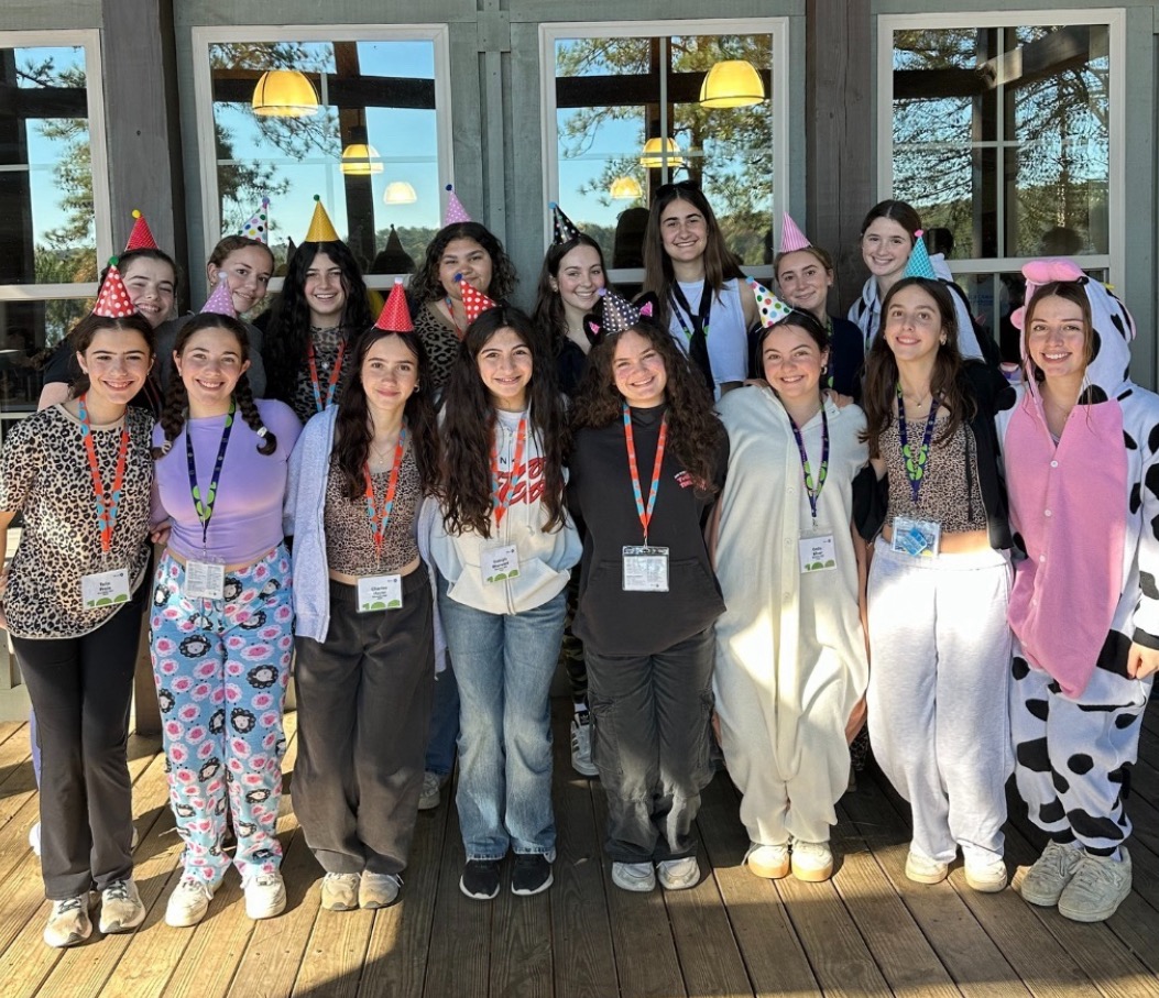 Group of people celebrating on stage