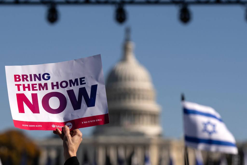 Group of people celebrating on stage