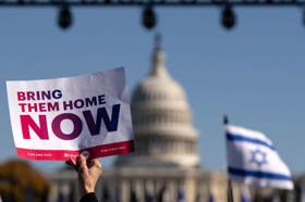 Group of people celebrating on stage