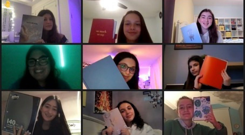 Group of people celebrating on stage