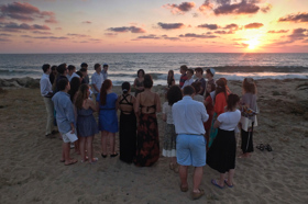 Group of people celebrating on stage