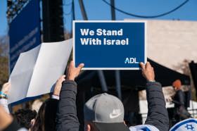 Group of people celebrating on stage