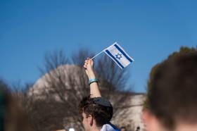 Group of people celebrating on stage